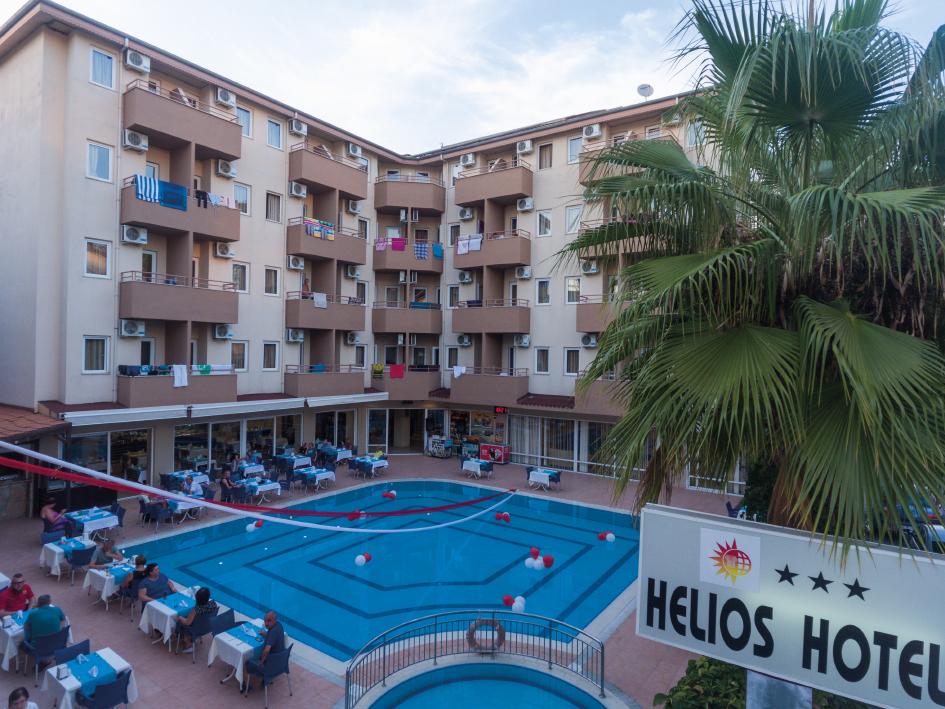 Helios Hotel Side Bagian luar foto