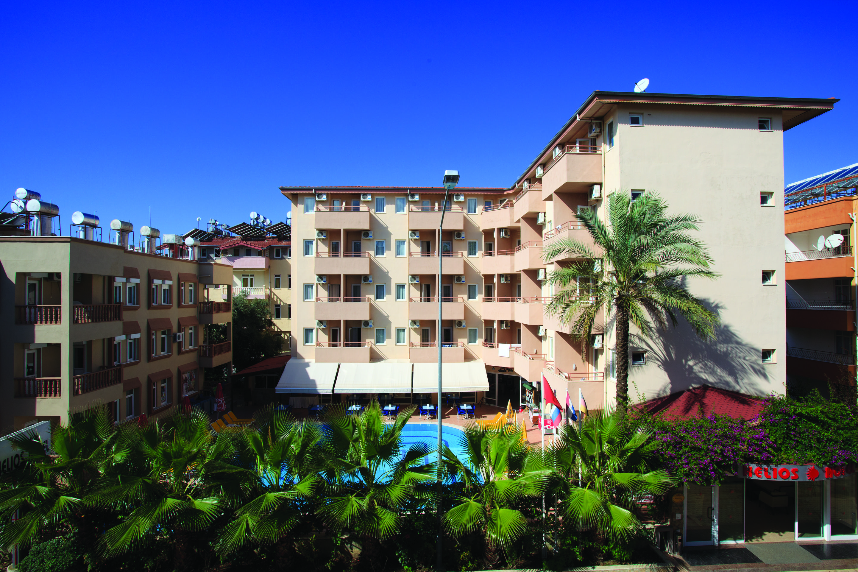 Helios Hotel Side Bagian luar foto